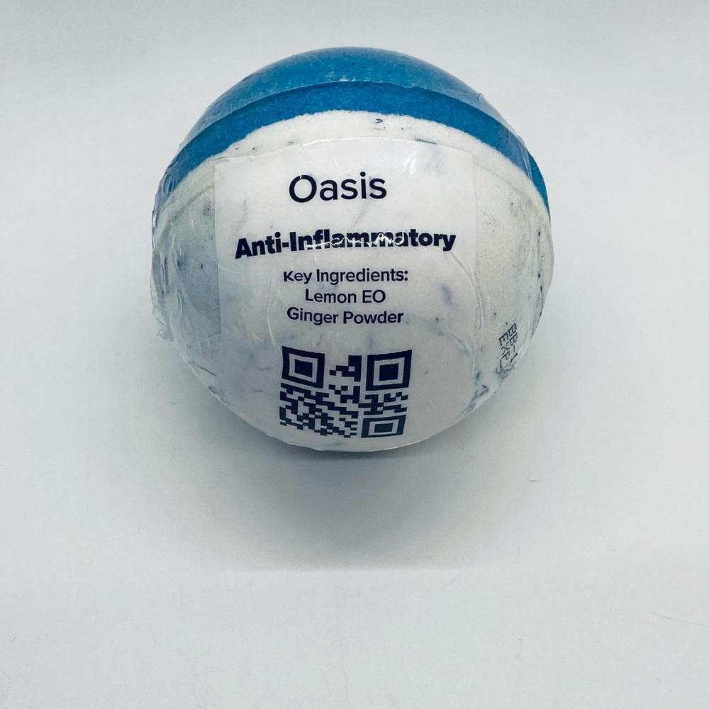 NWT Oasis Anti-Inflammatory Bath Bomb for Muscle Recovery
